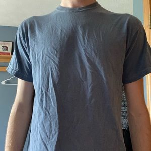 Blue-gray comfort colors tee